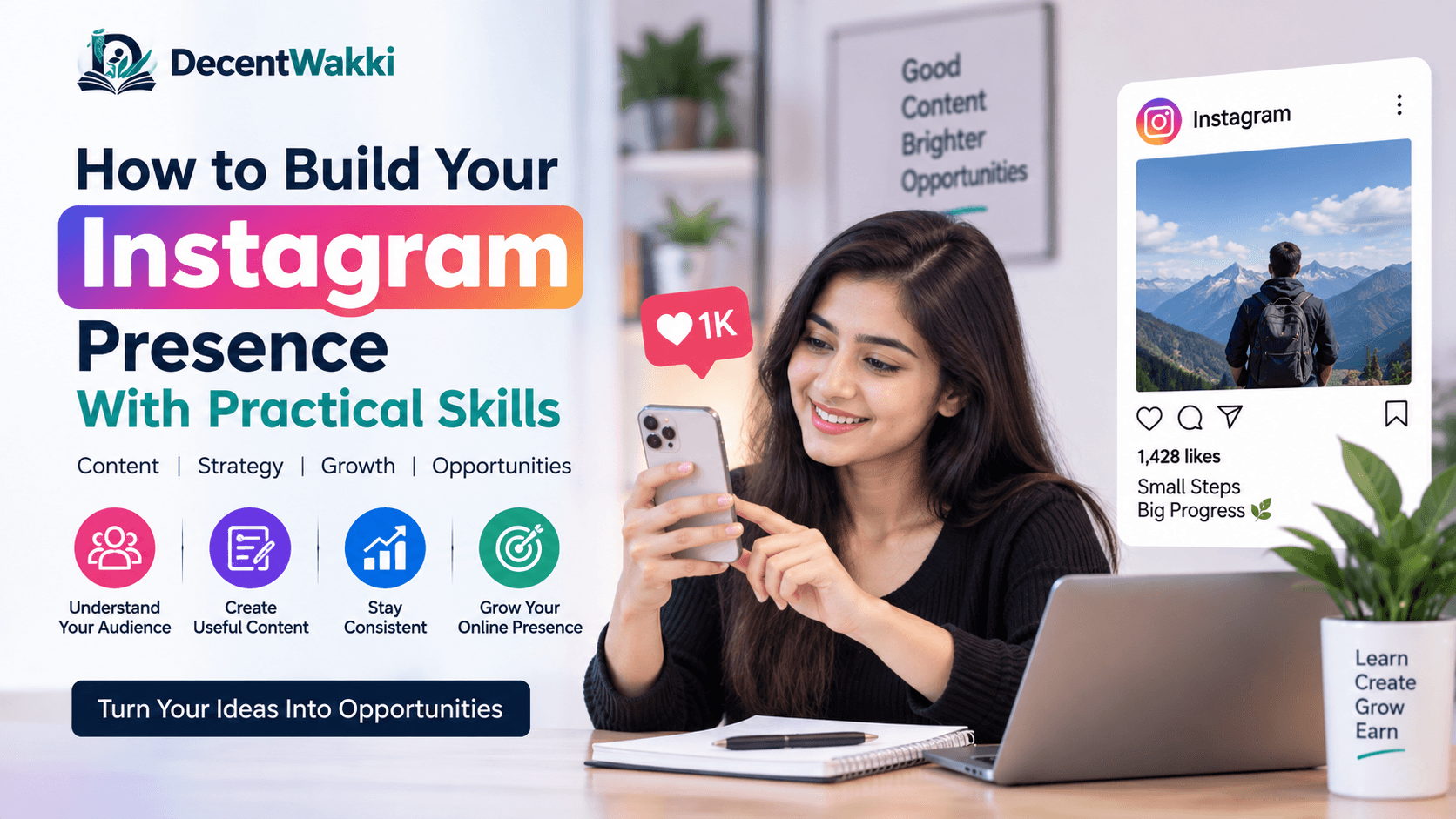 How to Build Your Instagram Presence With Practical Skills